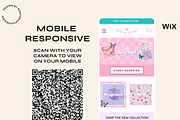 Wix Website Template - Pretty Things, a Wix Template by The Pixel Palace (Thumbnail 7 of 9)