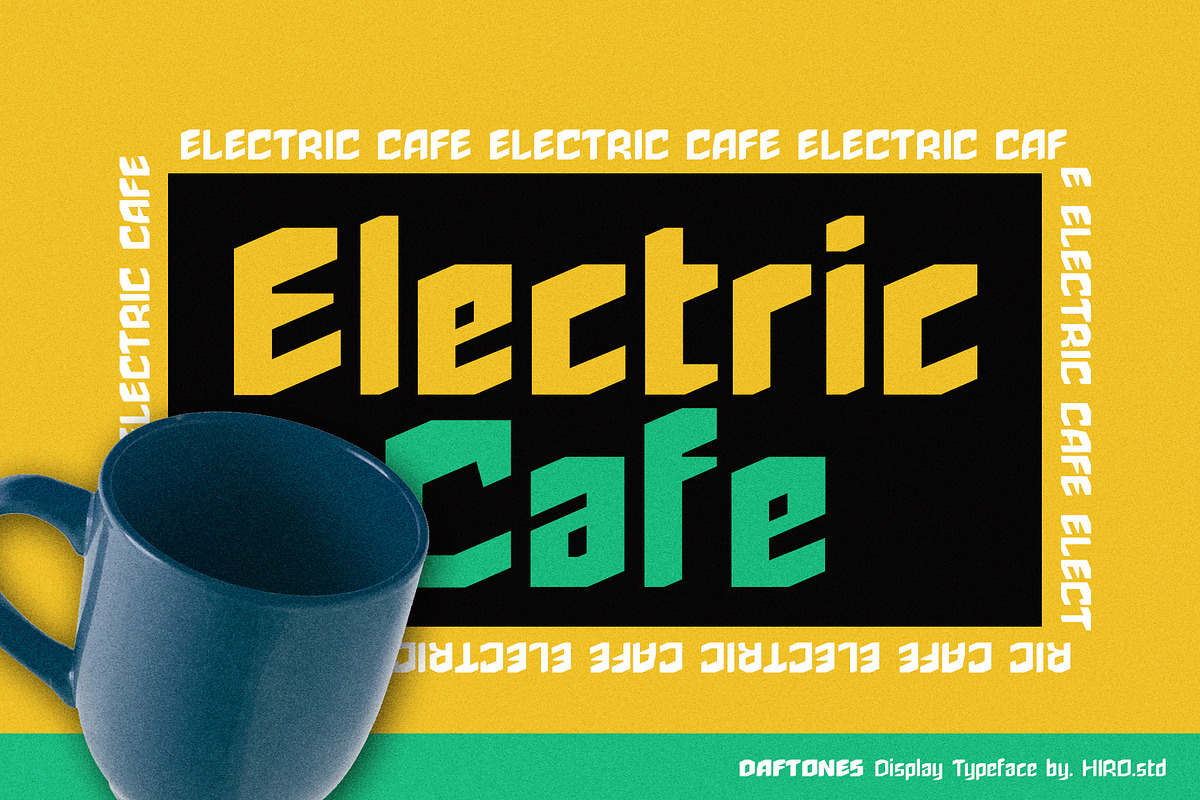 Daftones - Display Typeface, a Sans Serif Font by HIRO.std (Photo 6 of 10)