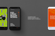 Instagram Story Mockup Social Media, an iPhone Mockup by Avelina Studio (Thumbnail 2 of 3)
