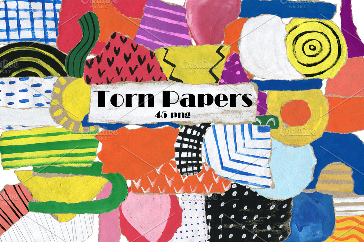 Torn papers., a Texture Graphic by TaPilipa (Photo 1 of 4)