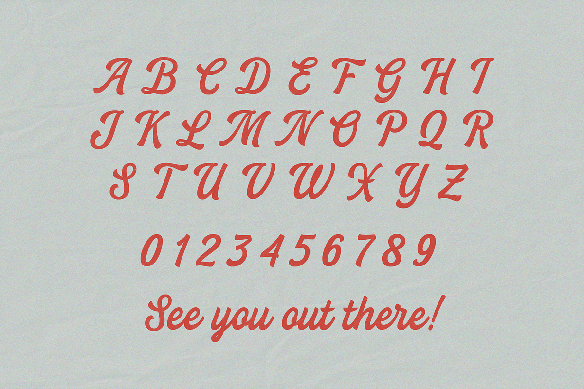 RD Landford Font, a Script Font by Refolve Design (Photo 5 of 10)