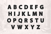 Varsity Grunge Vintage Retro Font, a Sans Serif Font by Fourteen Letter (Thumbnail 6 of 7)