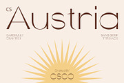 CS Austria – Elegant Font, a Sans Serif Font by Craft Supply Co. (Thumbnail 1 of 8)