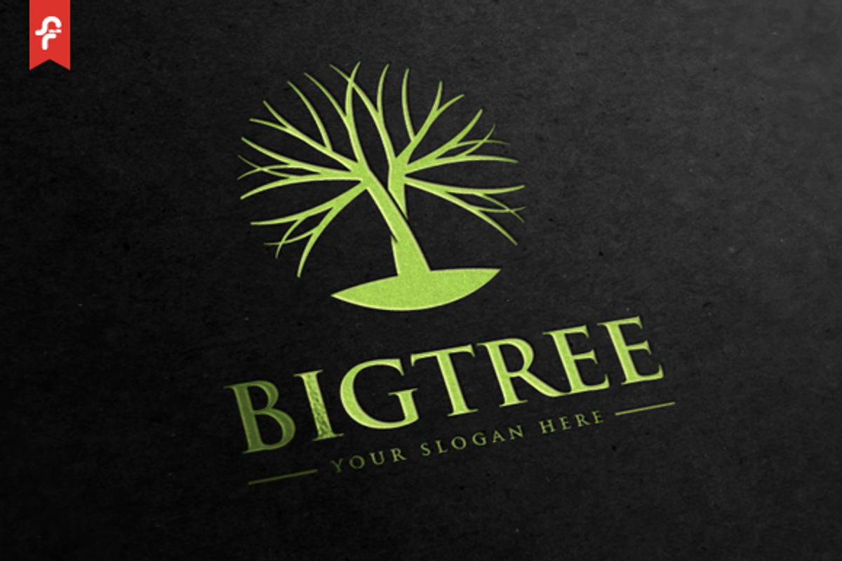 Big Tree Logo, a Branding & Logo Template by ft.studio