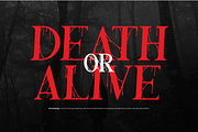 Nothing Inside | Horror Typeface, a Serif Font by Denustudios (Thumbnail 9 of 12)