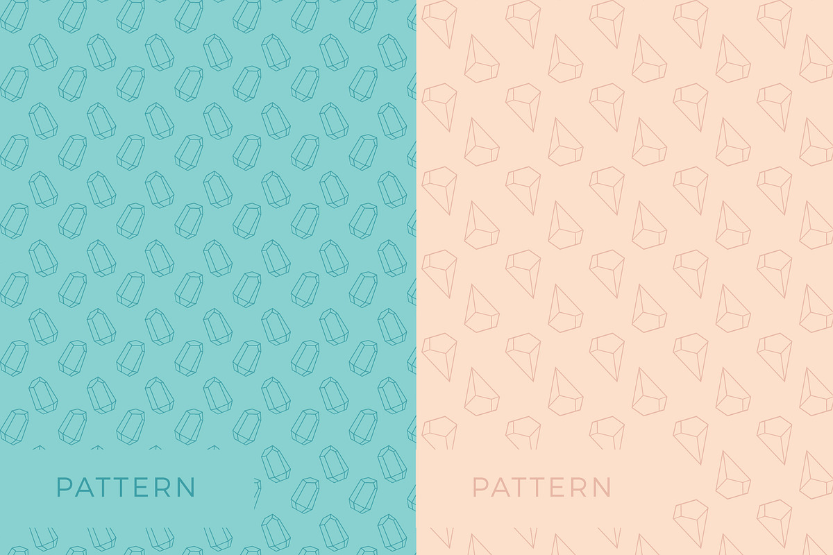 Jewelry Stones Logos and Patterns, a Branding & Logo Template by Design Crafts (Photo 9 of 11)