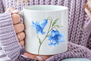Watercolor Flowers Clipart, Spring, an Illustration by Dream Creation (Thumbnail 6 of 7)