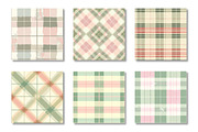 Pastel Plaid Seamless Digital Paper, a Pattern Graphic by Canvas Craft (Thumbnail 2 of 9)