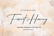 Forest Honey - Elegant Handwritten, a Handwritten Font by RHD Creative Studio (Thumbnail 1 of 12)