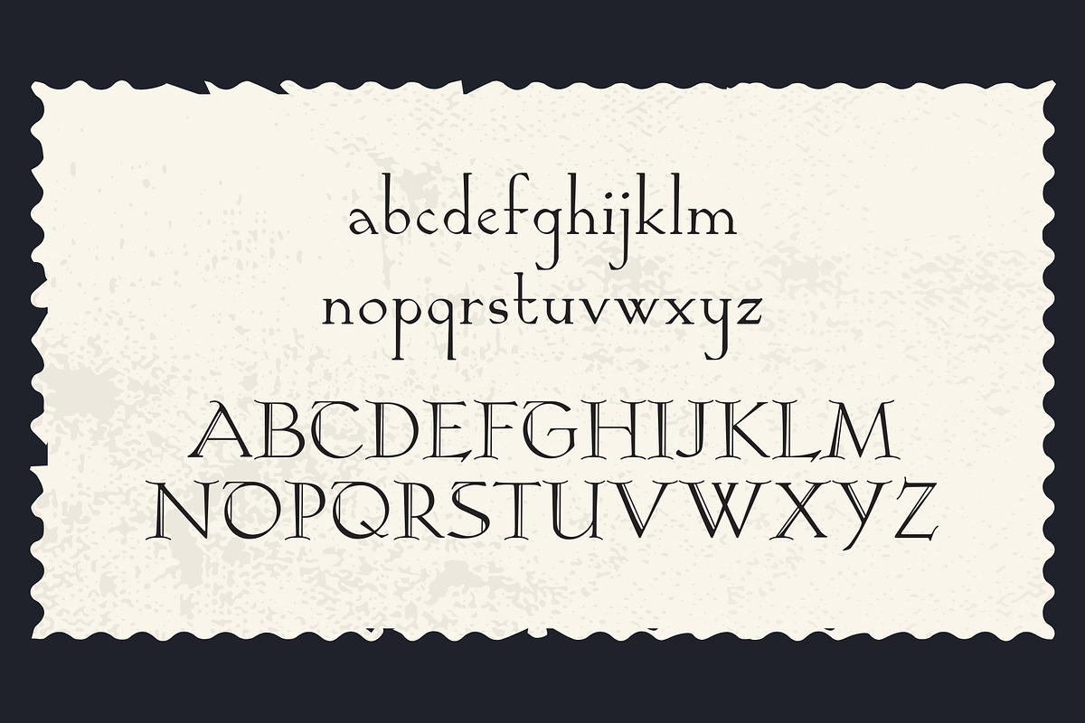 Phantom Sigil - Ancinet Serif, a Serif Font by HipFonts (Photo 5 of 8)