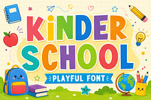 Kinder School – Playful Kids Font