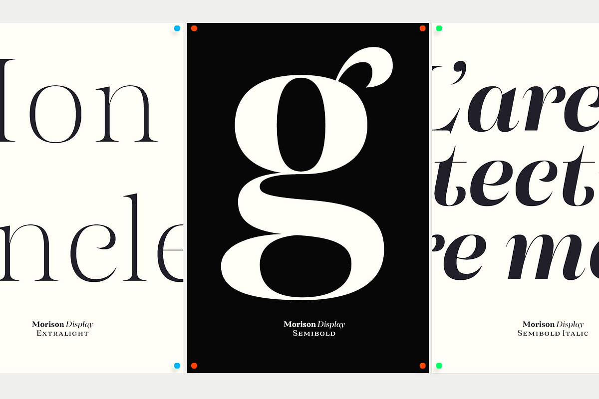 Morison Display & Serif preview 4