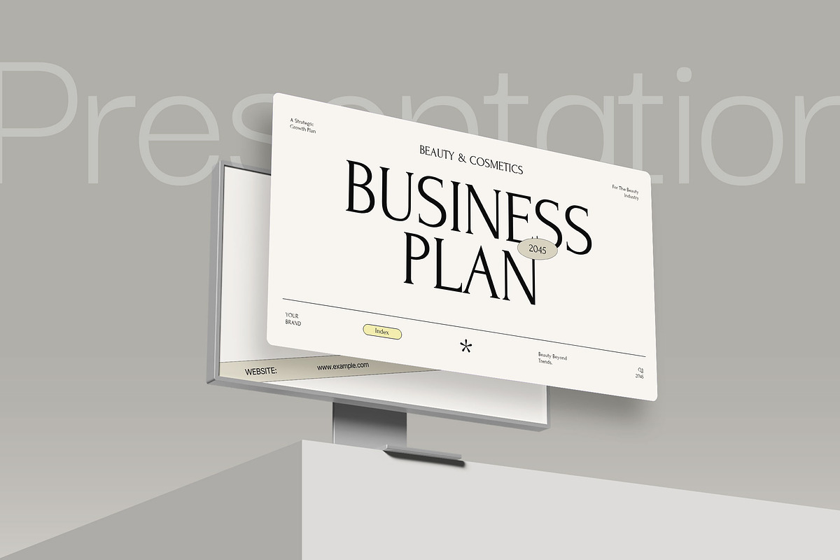 Beauty Business Plan Powerpoint preview 2