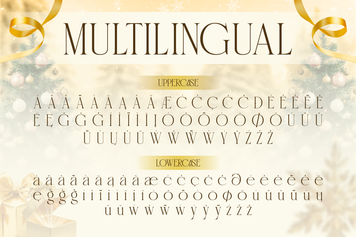 Santamas - Elegant Serif Christmas, a Serif Font by Burntilldead (Photo 10 of 11)