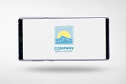 Beach Resort Logo Template, a Branding & Logo Template by Medianeka (Thumbnail 3 of 3)