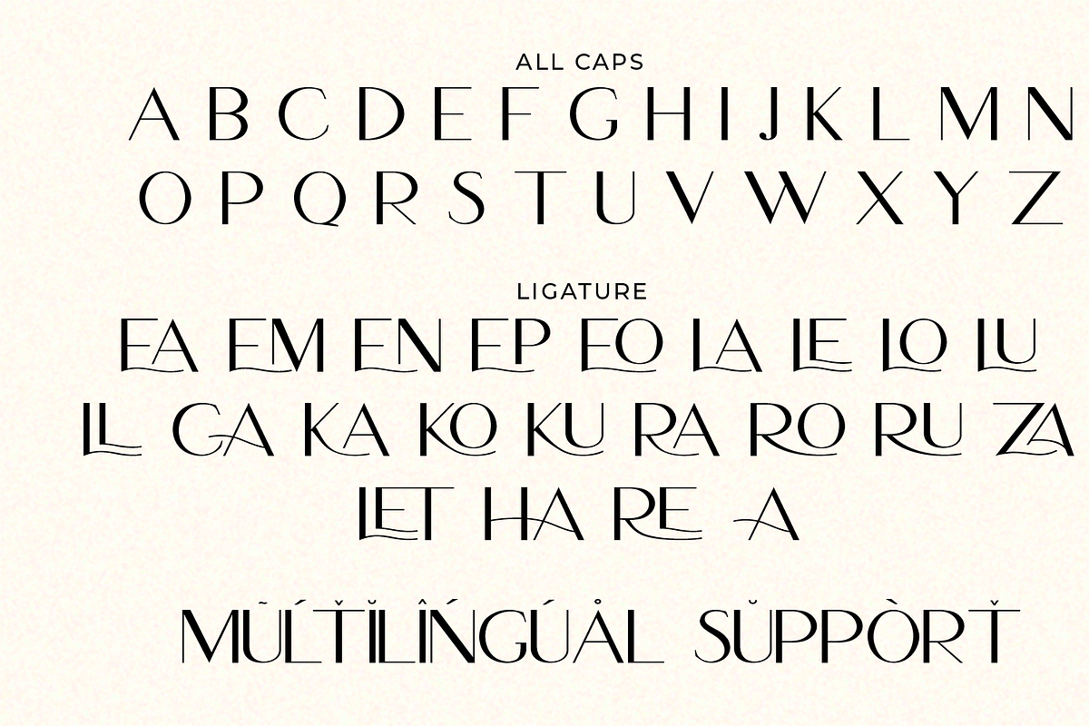 Scarlet | Minimal Elegant Font, a Sans Serif Font by MustofaCreative (Photo 5 of 5)