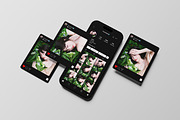 High Quality Social Media Mockup, a Product Mockup by AKMAL STUDIO (Thumbnail 4 of 5)