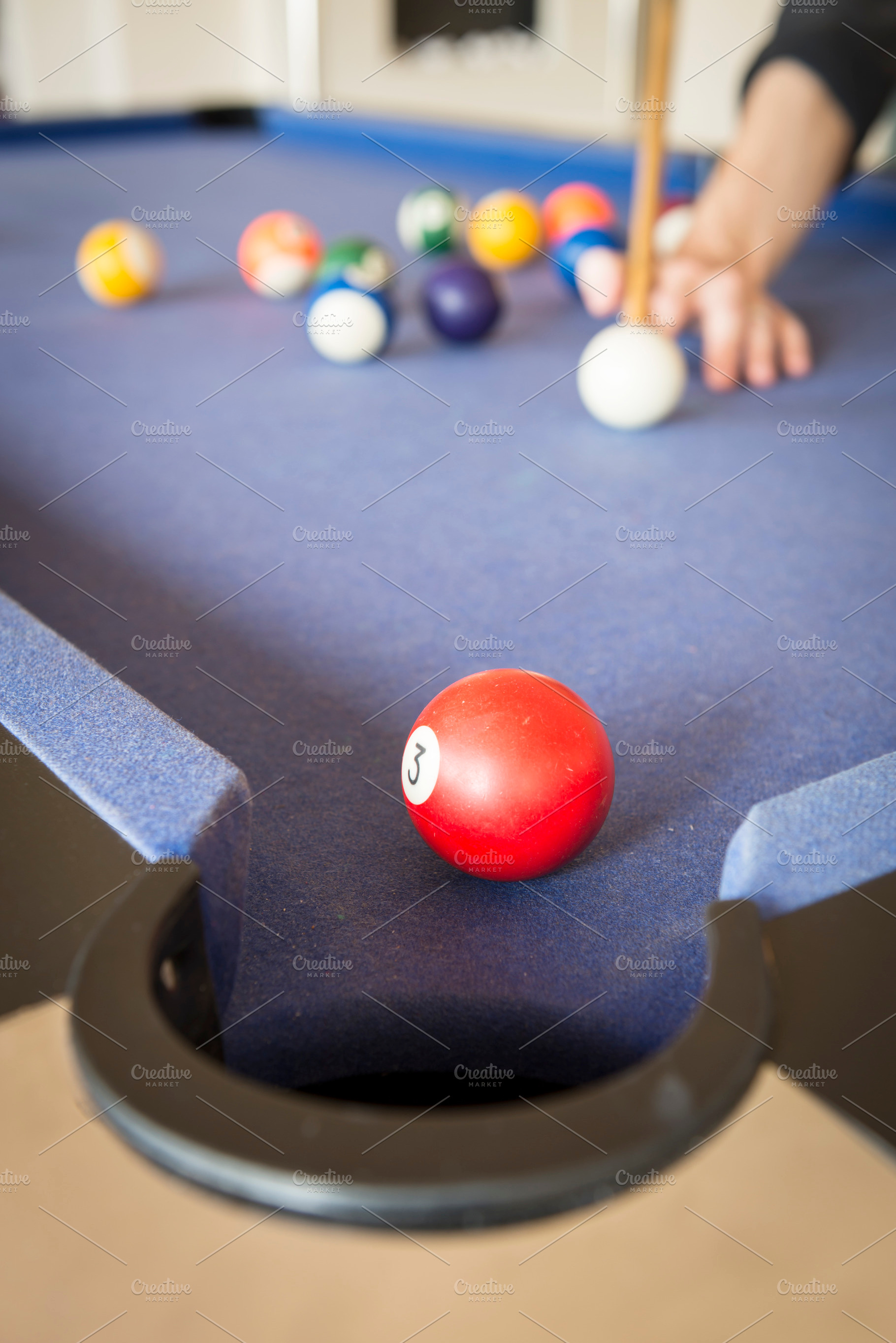 Playing Pool on Pool Table, a Sports & Recreation Photo by THP Creative