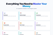 Annual Budget Planner HTML Template, a HTML Template by Creative House (Thumbnail 2 of 11)