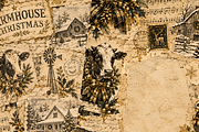 Farmhouse Christmas Junk Journal, a Background Graphic by Markicha Art (Thumbnail 4 of 5)