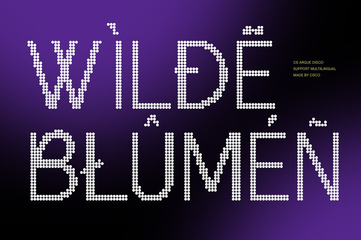 CS Argue Disco, a Sans Serif Font by Craft Supply Co. (Photo 7 of 8)
