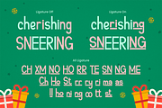 Merryline - Christmas Display Font, a Sans Serif Font by PuriCreative (Thumbnail 6 of 8)