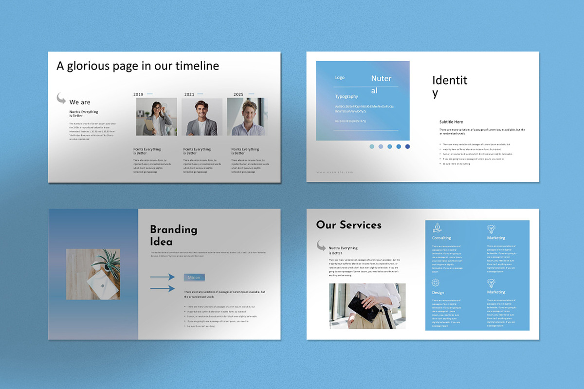 Minimal Presentation Template, a Templates & Theme by Dream-Lab (Photo 4 of 9)