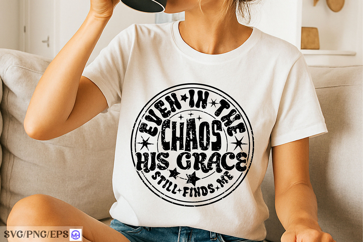 Even In The Chaos His Grace Finds Me, a Graphic by mh_arif (Photo 3 of 4)