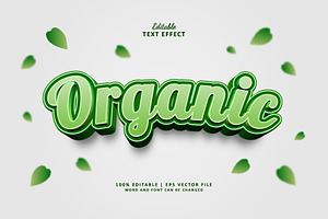 Text Effect Organic, a Layer Style Add-On by Navy Graphic