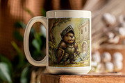Watercolor Fantasy Creature, Beaver, an Animal Illustration by NStudio (Thumbnail 4 of 8)