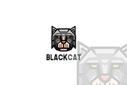 Black Cat Logo Template, a Branding & Logo Template by dien96 (Thumbnail 1 of 2)