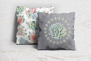 AMAZING SUCCULENTS Watercolor set, an Illustration by Lemaris (Thumbnail 8 of 9)