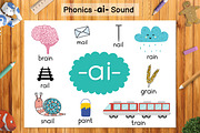 Phonics Objects Collection, an Education Illustration by Gulnara Sabirova (Thumbnail 7 of 26)