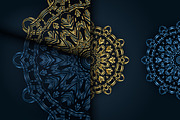 Mandala Oriental Floral art Bundle, a Background Graphic by NJ Himel (Thumbnail 93 of 97)
