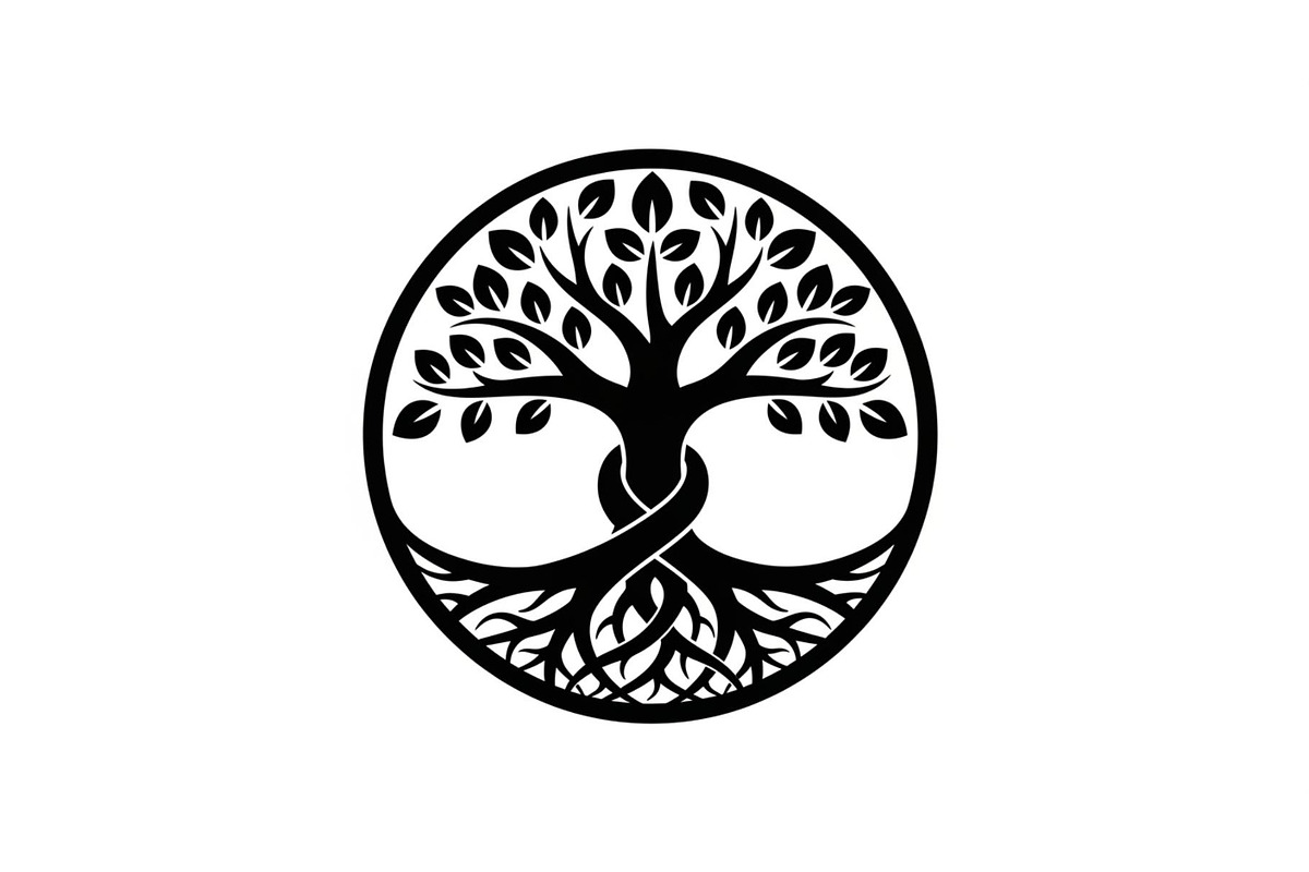 Sacred Tree of Life Vector Bundle, an Illustration by Designs_River (Photo 14 of 51)