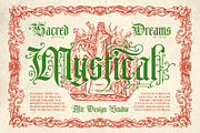 Signtelly Typeface, a Blackletter Font by alit design (Thumbnail 8 of 20)