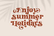 Letter Magic - Retro Serif Font, a Serif Font by HansCo Studio (Thumbnail 5 of 11)