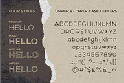 Vintage wanted Font hand-drawn style, a Handwritten Font by Stylographic (Thumbnail 4 of 4)