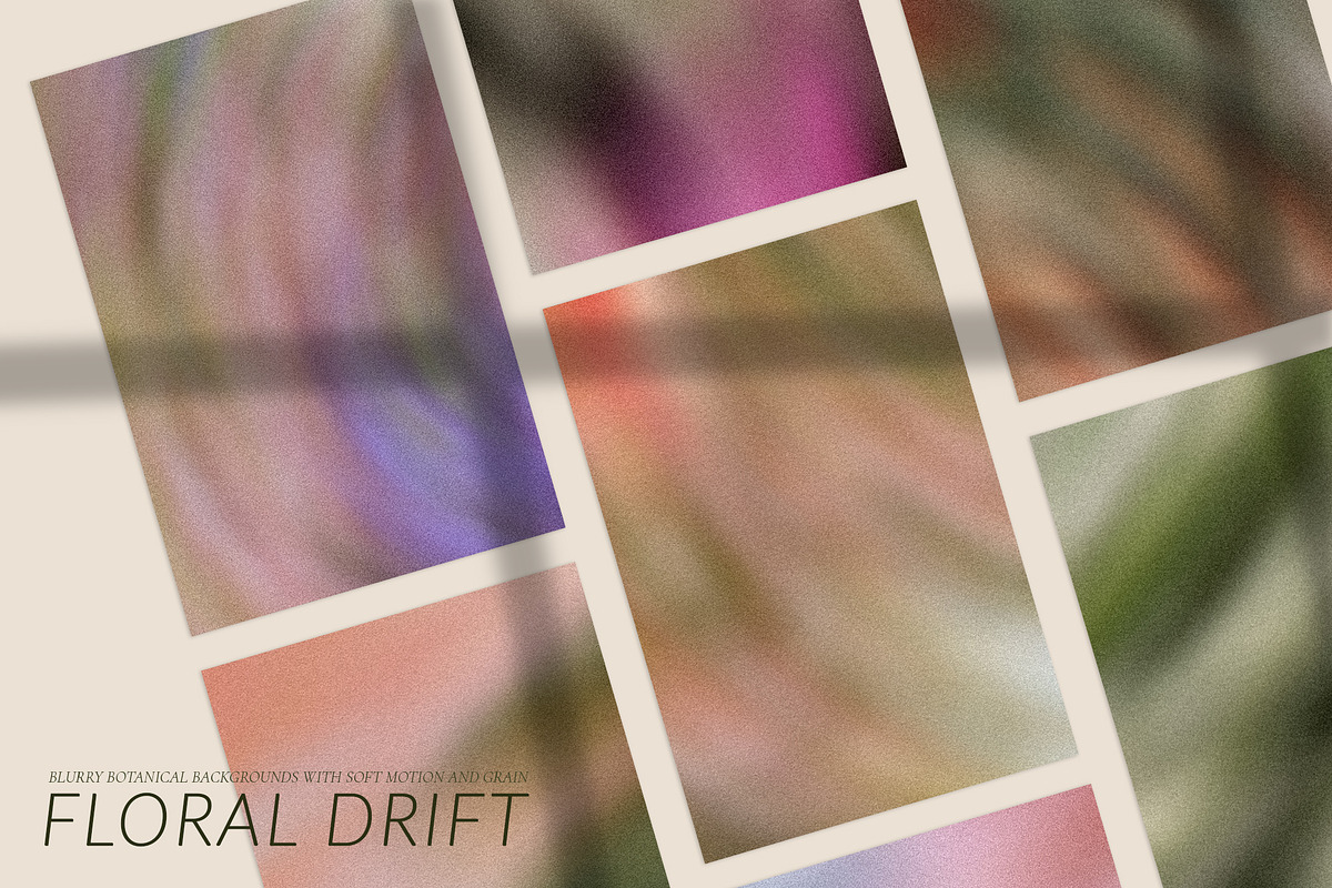 Floral Drift - Blurry Backgrounds, a Background Graphic by Dina Mae (Photo 8 of 14)