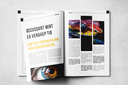 Magazine Layout Template, a Magazine Template by Grkic Creative (Thumbnail 4 of 13)
