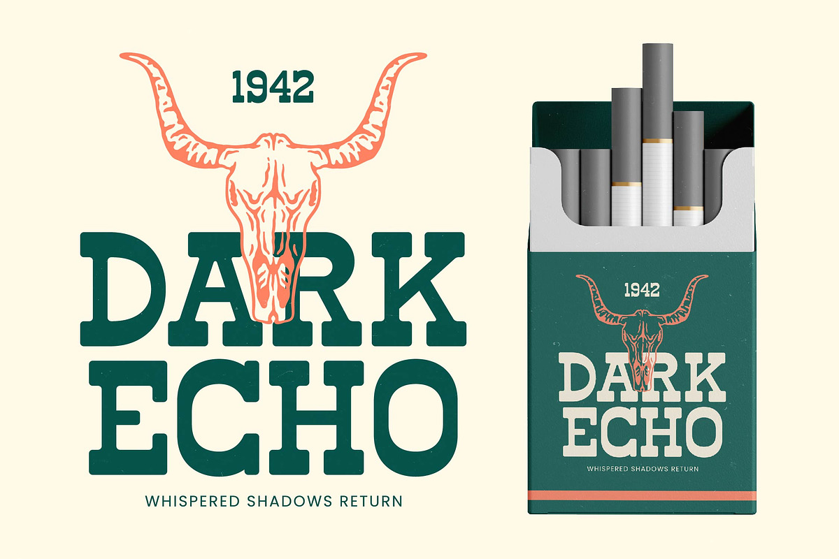 Smoke Grand Western Display Font, a Slab Serif Font by timelesstype.co (Photo 5 of 20)