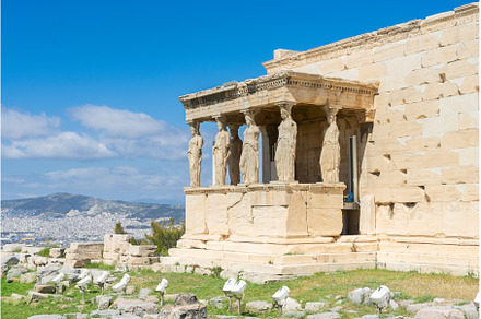 Erechtheion temple in Acropolis of, an Architecture Photo by Neirfy