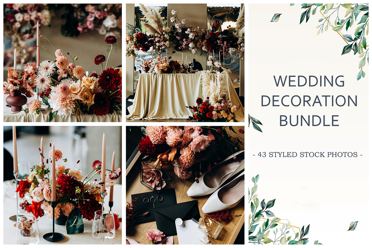 WEDDING DECORATION BUNDLE - 43 pics, an Arts & Entertainment Photo by PRESETS & PICS BY MELNYK (Photo 1 of 11)