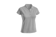 Women Polo T-shirt Mockup, a Shirt Mockup by mockupbuys (Thumbnail 2 of 3)