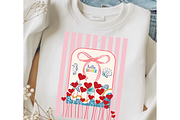 Hello Summer Retro Sunset Vintage, a Shirt Mockup by Printable Design Store (Thumbnail 3 of 5)