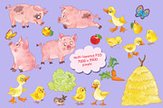 At The Farm - Part1, an Animal Illustration by Haso (Thumbnail 8 of 10)