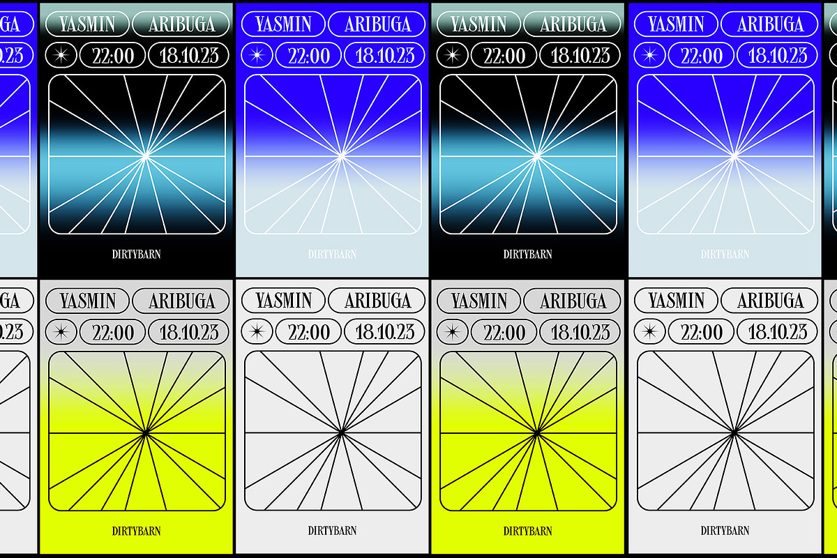 Modern and Neat Poster Templates, a Design Template by Dirtybarn (Photo 8 of 15)