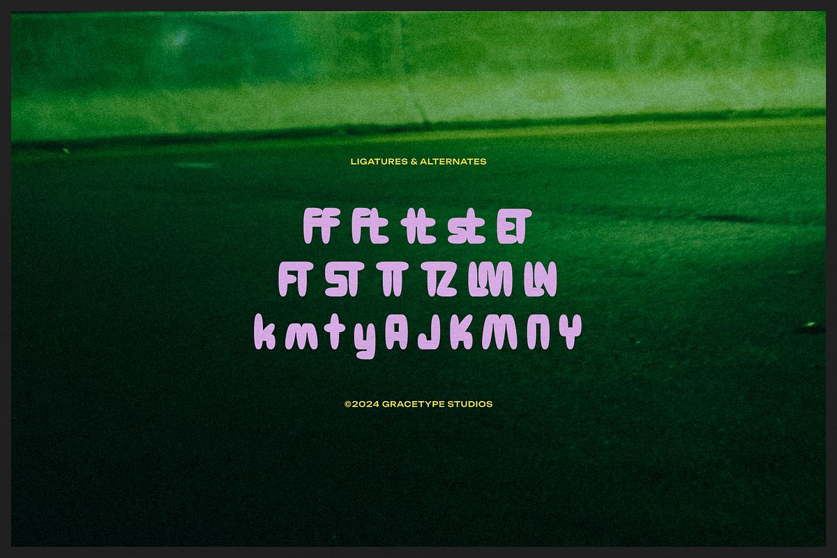 Poulens | Chunky Bold Sans Serif, a Sans Serif Font by gracetype_studio (Photo 12 of 12)