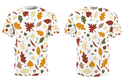 Autumn Leaves Seamless Pattern, a Graphic by KA7-Designs (Thumbnail 2 of 7)