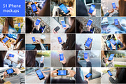 Mockups bundle Elephant - 120 Mocks, an iPhone Mockup by StartMockups.com (Thumbnail 4 of 5)